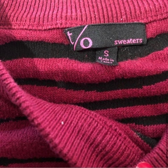 T/O sweater tigers print red,black size:S - Picture 11 of 14